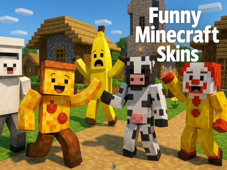 15 Funny Minecraft Skins That Will Break the Chat in 2025 - Free Builders